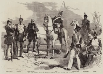 De Oorlog tussen Spanje en Marokko, Kostuums van het Spaanse Leger